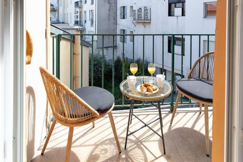 L19 1Bdr Massena Central 2Mins Sea/Promenadeac/Balcony Ницца Экстерьер фото